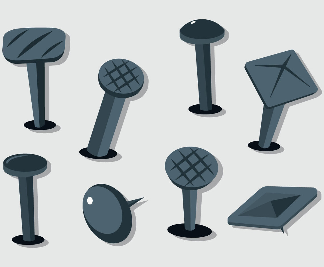 Free Nail Head Vector