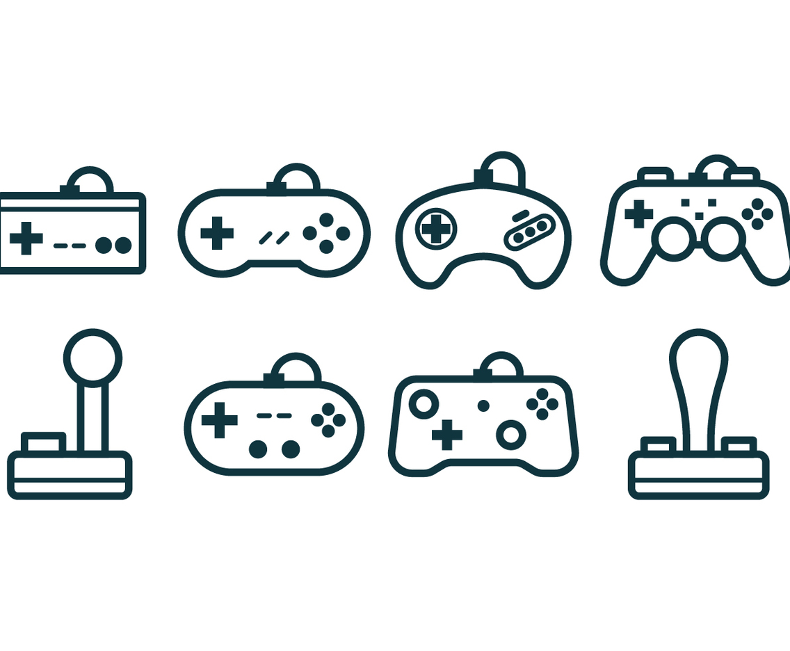 Free Gaming Joystick Icons