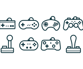 Free Gaming Joystick Icons