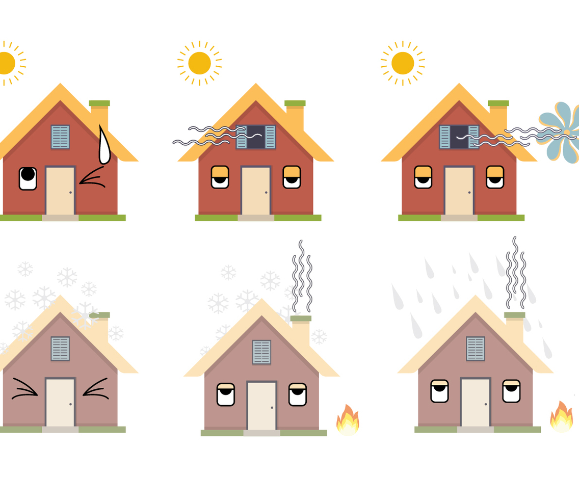 HVAC Icon Vector set