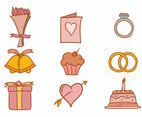 Casamento Icon Set