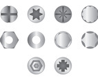 Free Nail Head Icons Vector