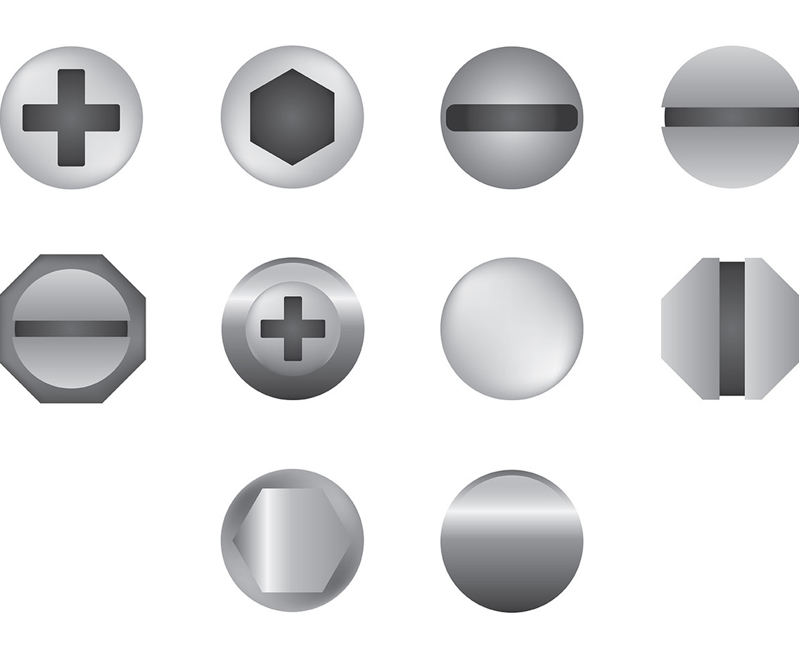 Free Nail Head Icons Vector