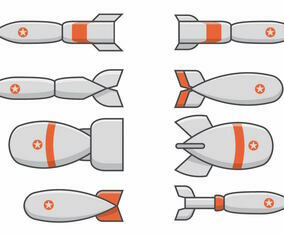 World War 2 Bomb Set