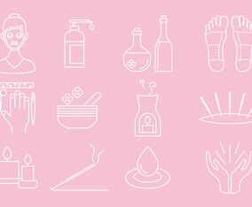 Health And Beauty Icons