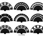 Spanish Fan Vector Shapes