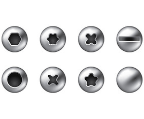 NAIL HEAD REALISTIC VECTOR