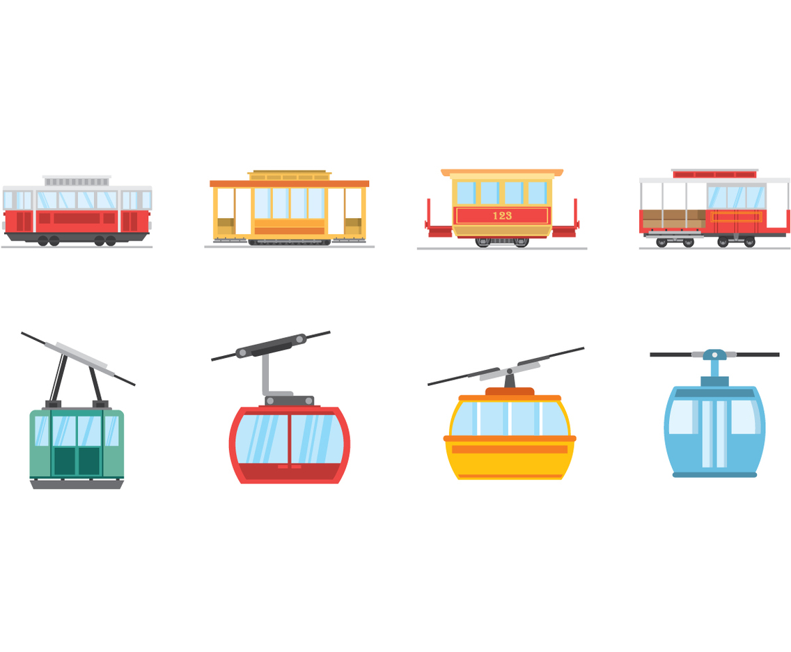 Free Cable Car Vectors