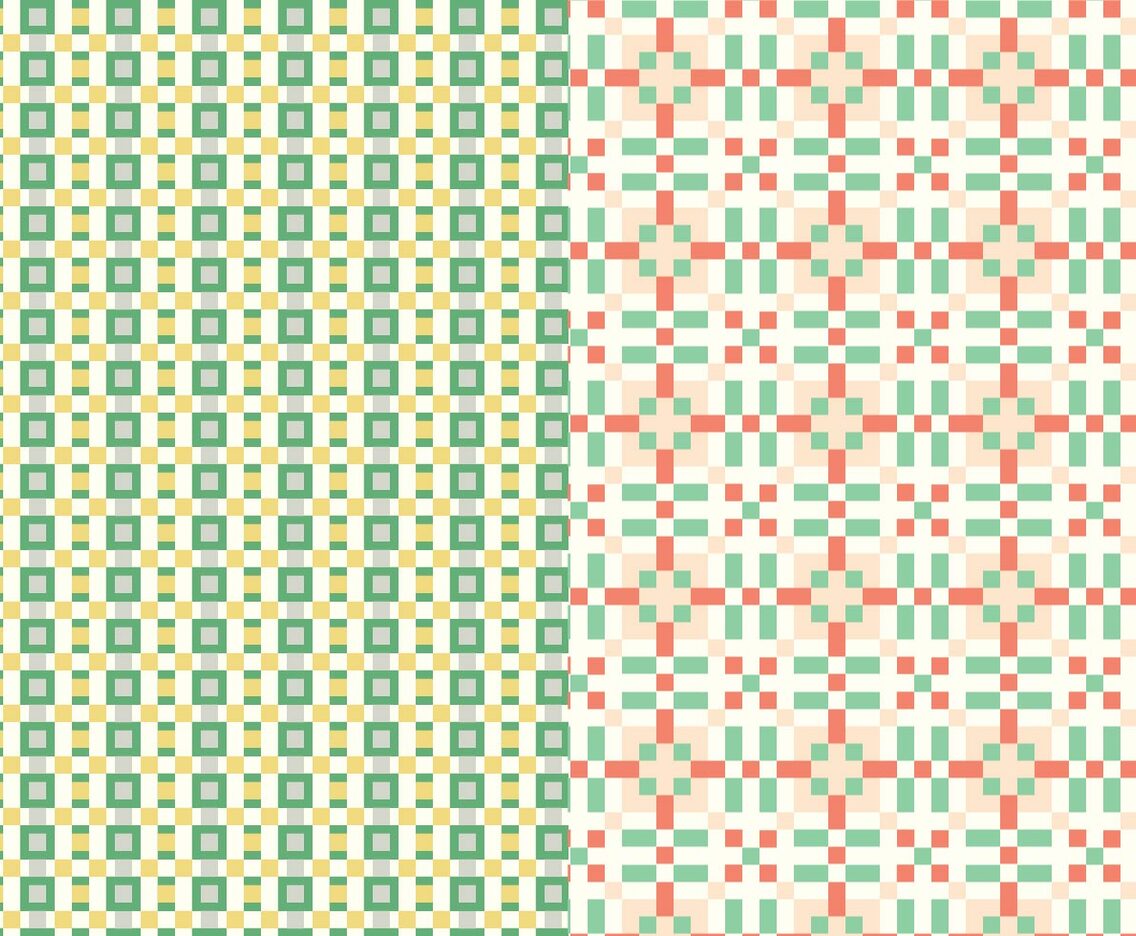 Geometric Stitch Pattern