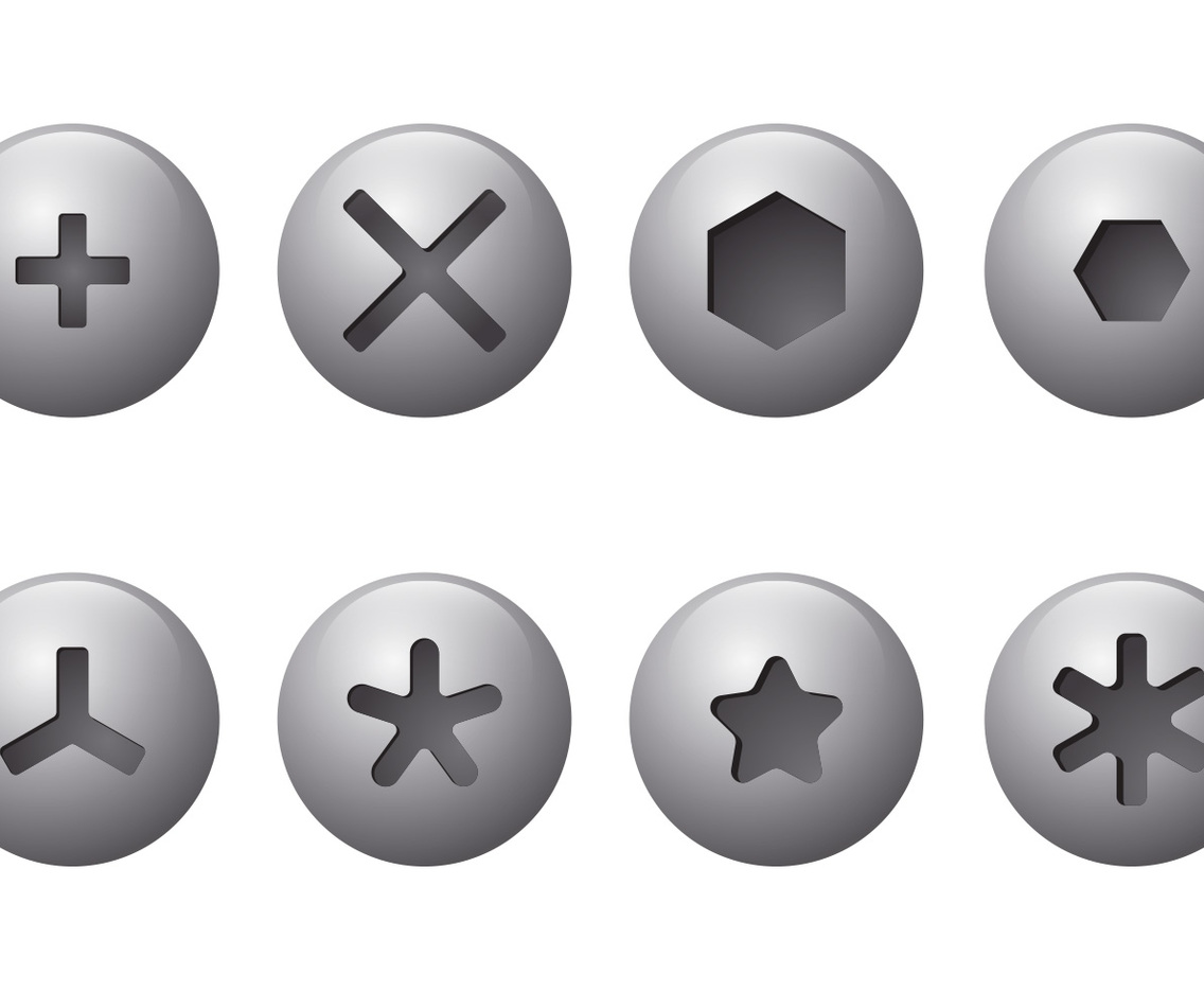 Free Nail Head Vectors