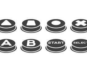 Free Arcade Button Vectors