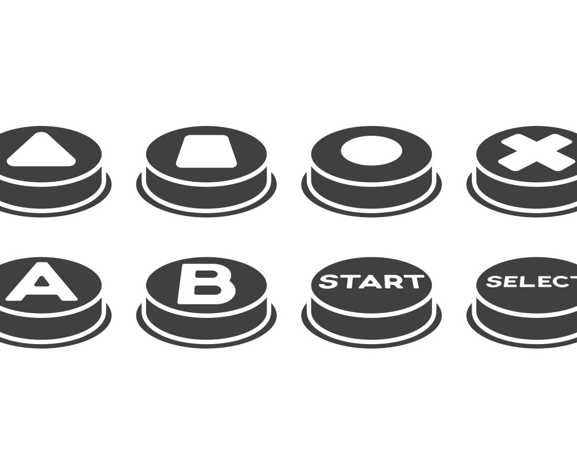 Free Arcade Button Vectors