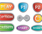 Free Arcade Button Icons Vector