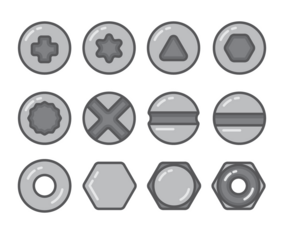 Nailhead icon sets