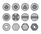 Nailhead icon sets