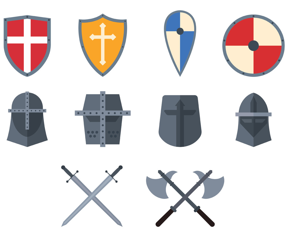 Set Of Templar Icon
