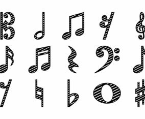 Free Musical Note Icon Vector
