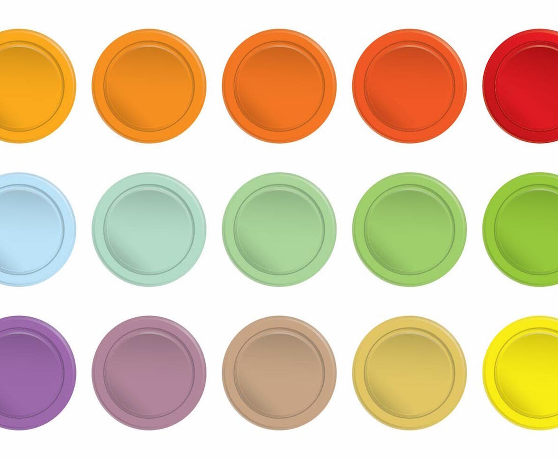 Colorful Simple Arcade Button Set