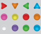 Free Arcade Button Vector