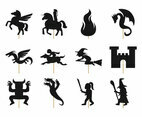 Free Fairy Tale Shadow Puppet Vector