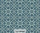 Vector Background of Portuguese Tiles Azulejos,