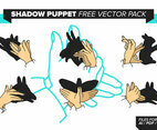 Shadow Puppet Free Vector Pack