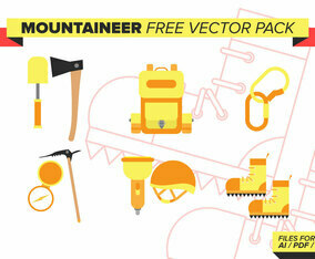Mountaineer Free Vector Pack