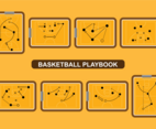 Basketball Playbook Vector