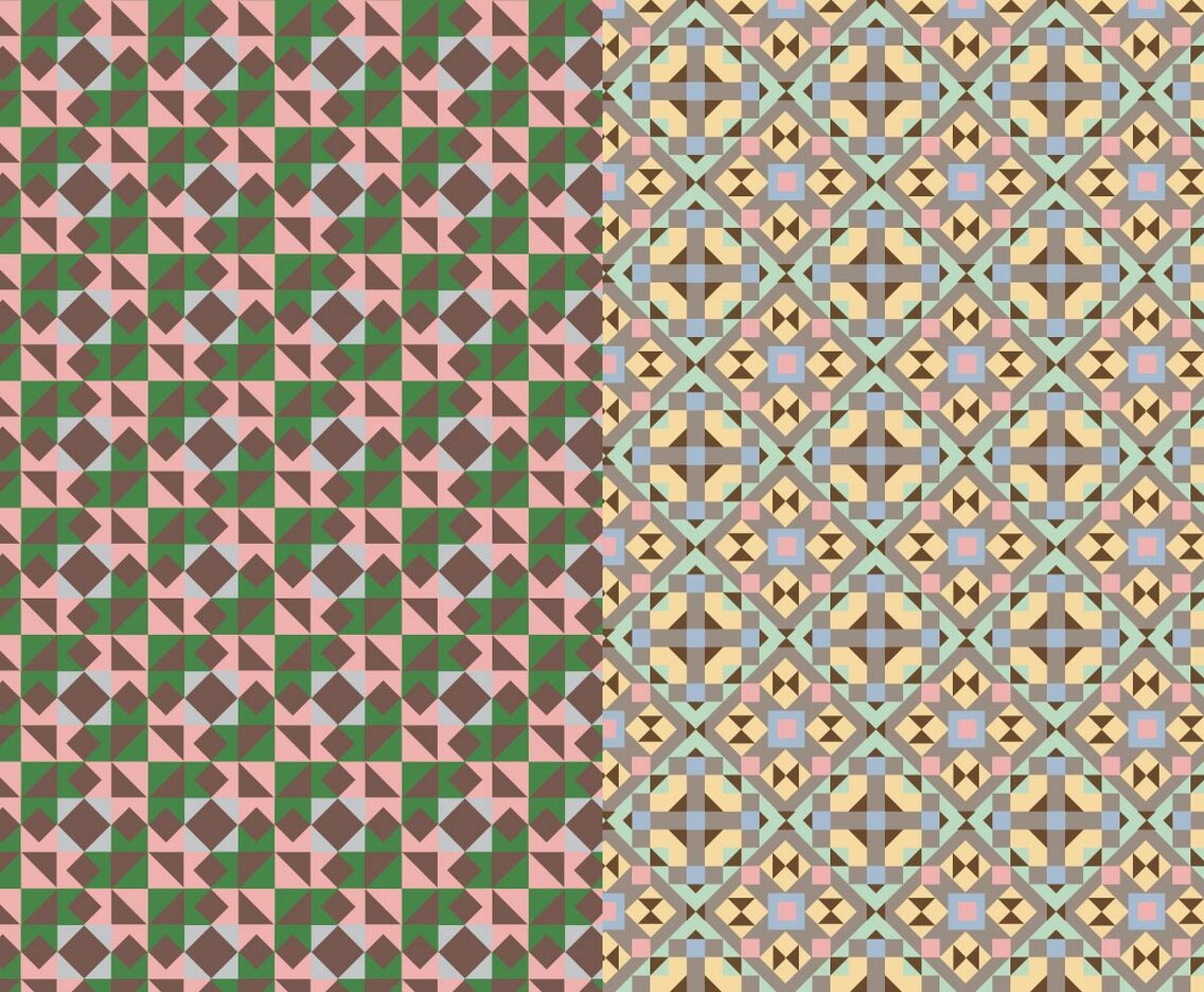 Mosaic Abstract Pattern