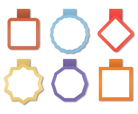 Colorful Etiquetas Label Vectors