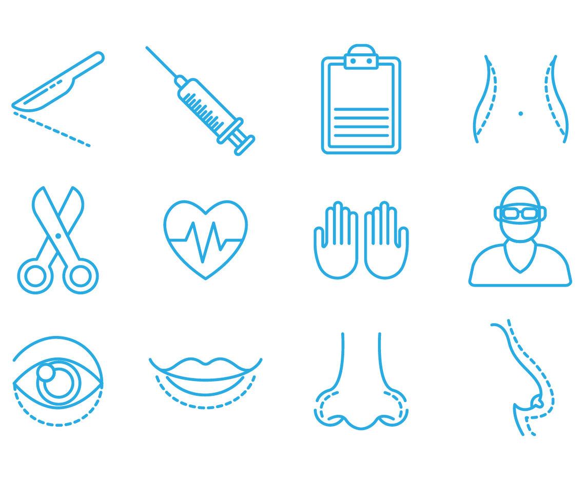 Free Plastic Surgery Icons