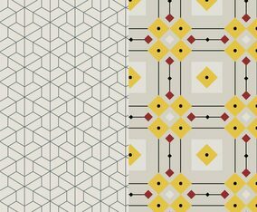 Geometric Mosaic Pattern