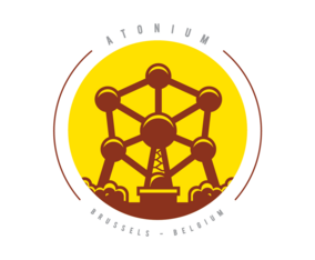 Atomium Monument Illustration