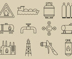 Gas Energy Icons