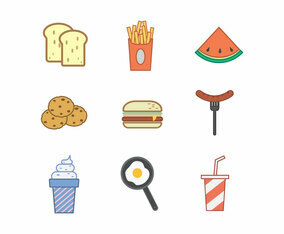 Free Kids Menu Vector