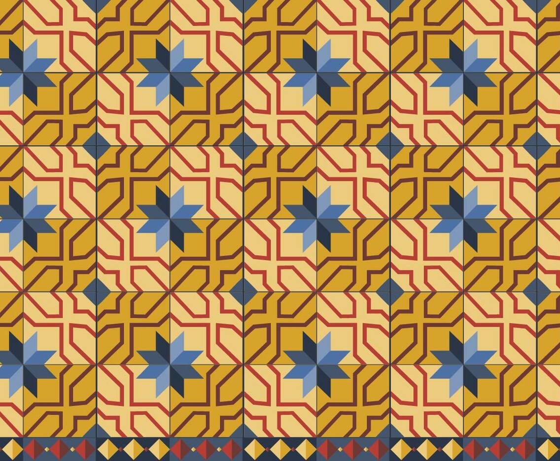 Portuguese Tile Pattern