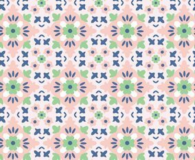 Mosaic Pastel Pattern