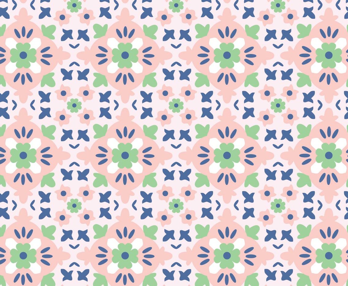 Mosaic Pastel Pattern