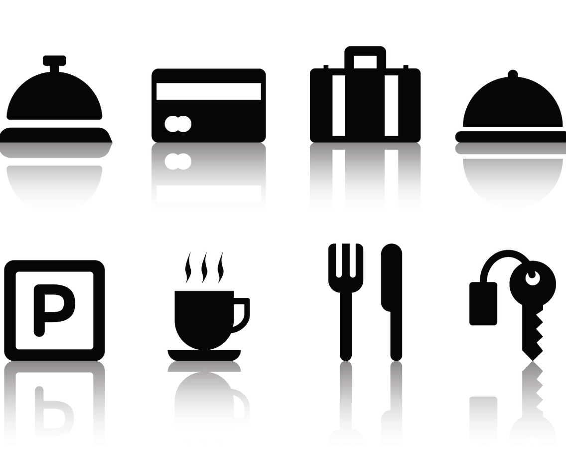 Free Minimalist Hotel Icons