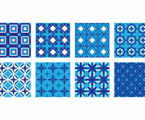 Free Portuguese Tile Pattern Vector