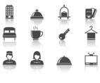 Free Hotel Icons Vector