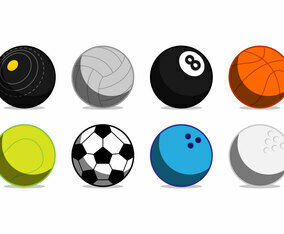 Free Sports Ball Icon Vector