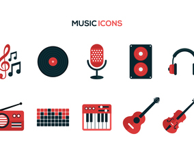 Free Music Vector Icons