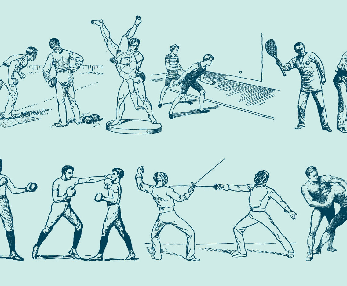 Old Style Couple Sports