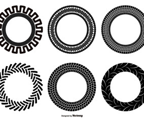 Tractor Tire Shape Set