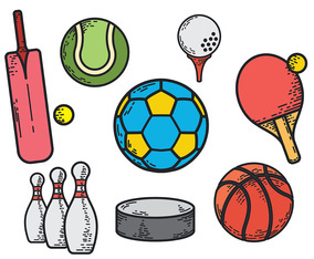 Free Vector Sports Balls