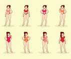 Free Girl Plus Size Vector