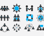 Working Together Icons