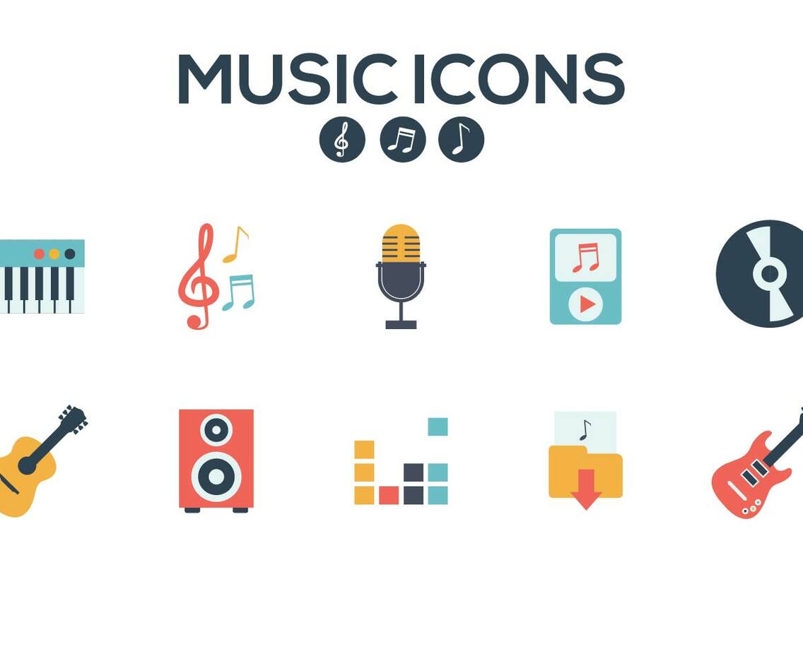 Free Music Icons Vector