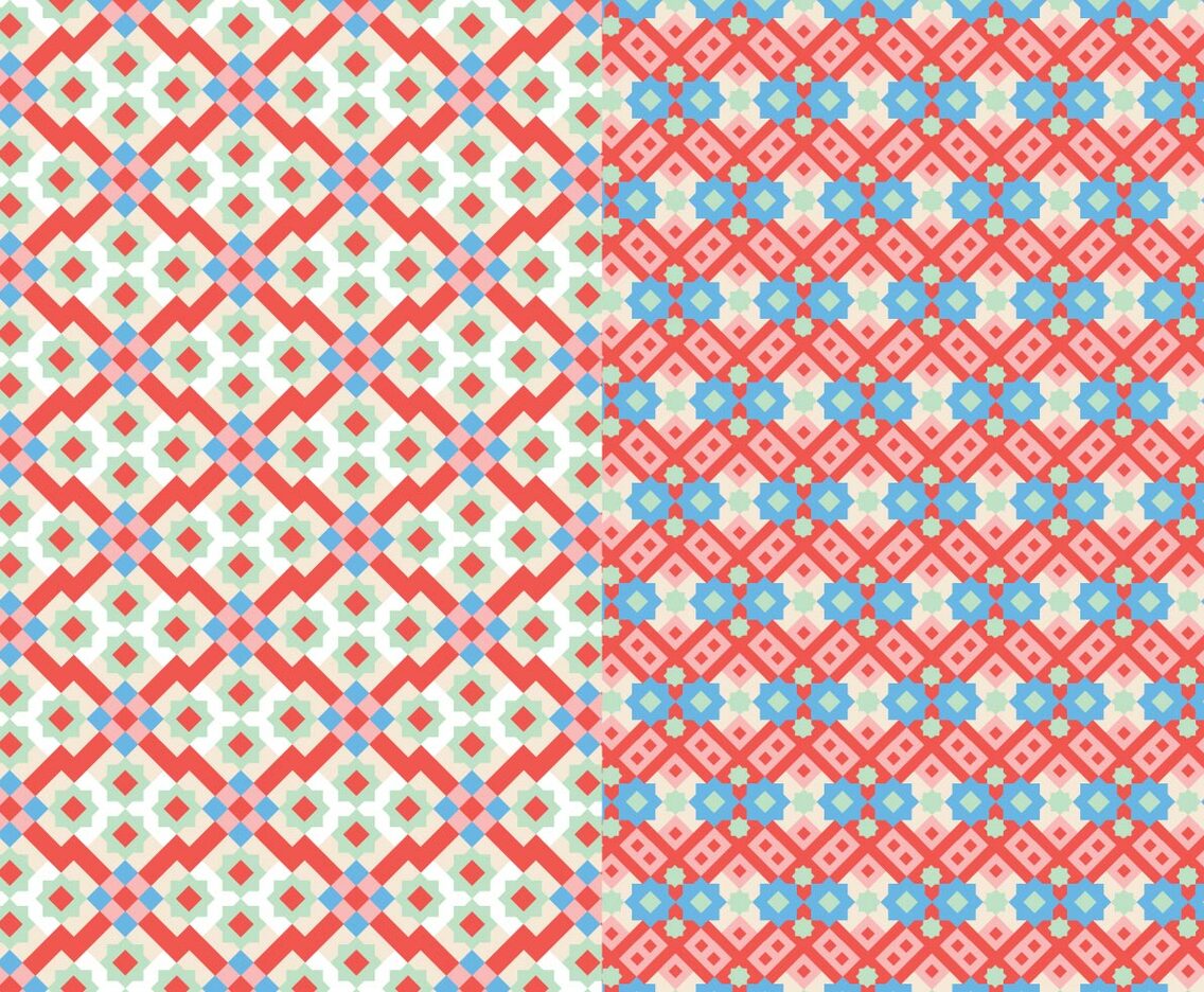 Stitch Mosaic Pattern